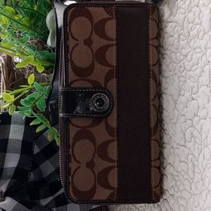 COACH SIG.PRINT WALLETT